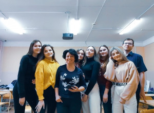 Группа русского языка перед уходом на карантин